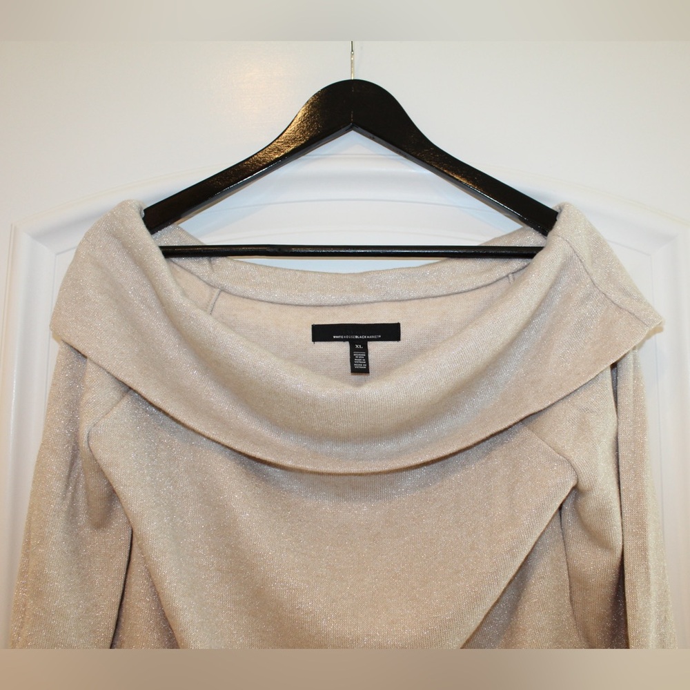White House Black Market off-the-shoulder top (women’s XL) (NWT) - Picture 8 of 14